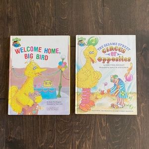 Vintage Sesame Street Books